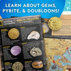 NATIONAL GEOGRAPHIC - PIRATE'S TREASURE SEARCH CREATIVE KIT - NATIONAL GEOGRAPHIC (NG23616)