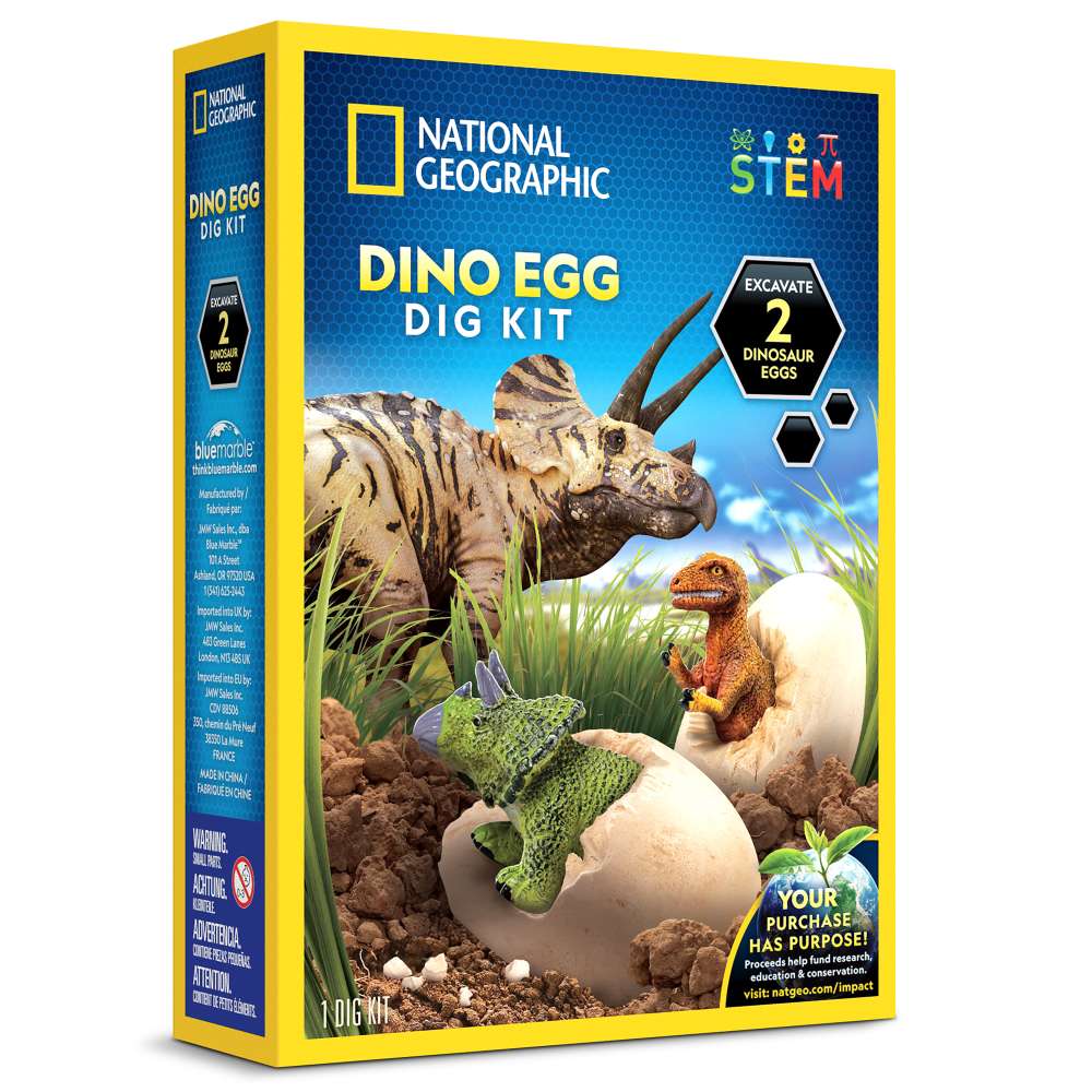 SET EDUCATIV DESCOPERIREA OUALOR PREISTORICE IN EXPEDITIA DINOZAURILOR - NATIONAL GEOGRAPHIC (NG29677)