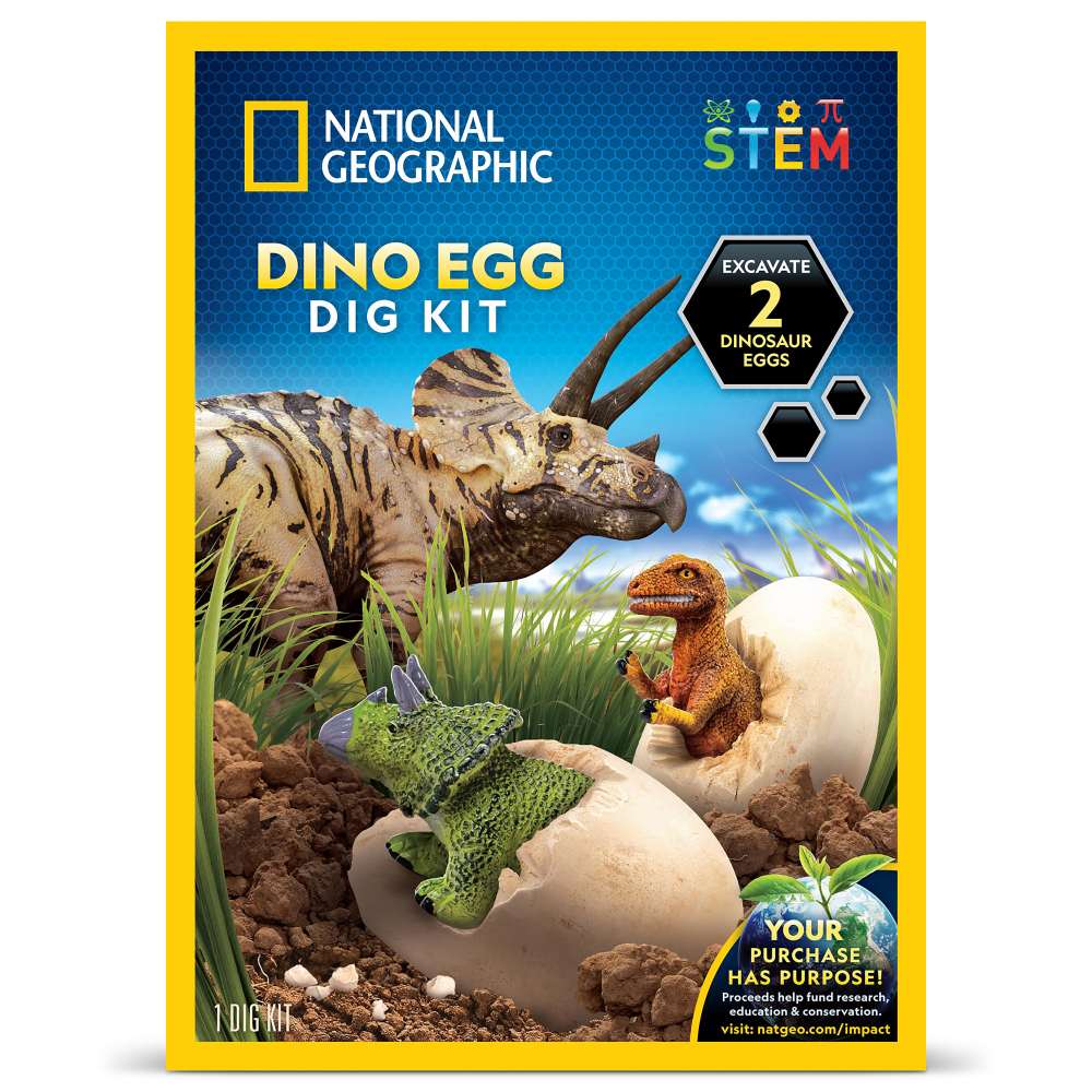 SET EDUCATIV DESCOPERIREA OUALOR PREISTORICE IN EXPEDITIA DINOZAURILOR - NATIONAL GEOGRAPHIC (NG29677)