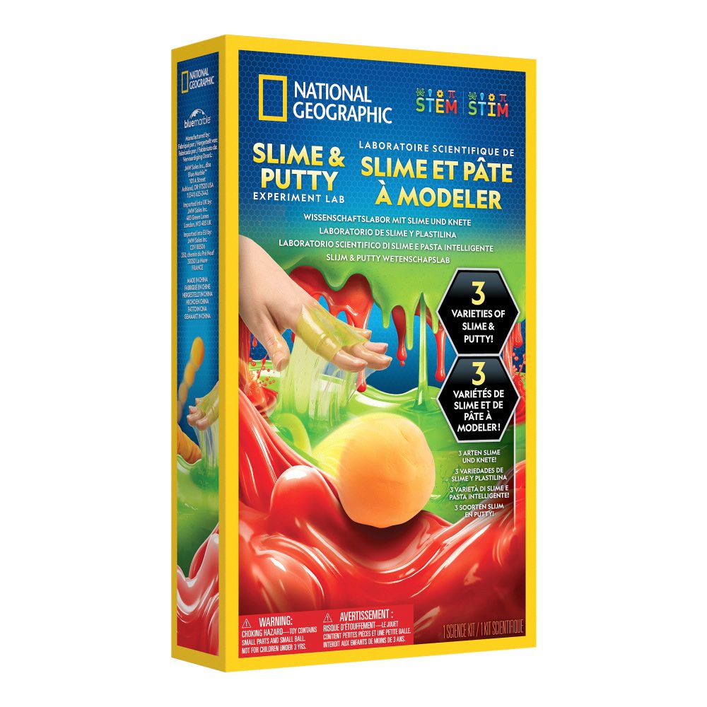 SET EDUCATIV EXPERIMENT DE CREARE SLIME SI PLASTILINA - NATIONAL GEOGRAPHIC (NG24729)