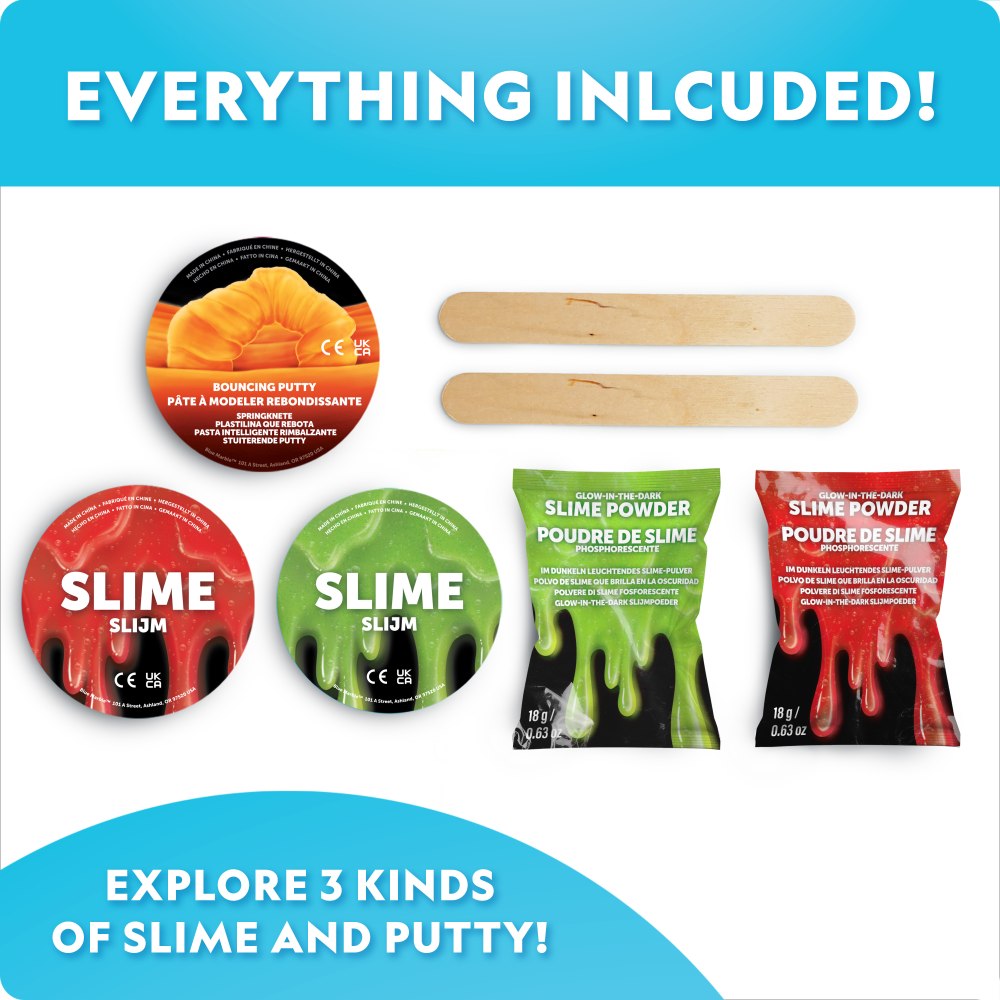SET EDUCATIV EXPERIMENT DE CREARE SLIME SI PLASTILINA - NATIONAL GEOGRAPHIC (NG24729)