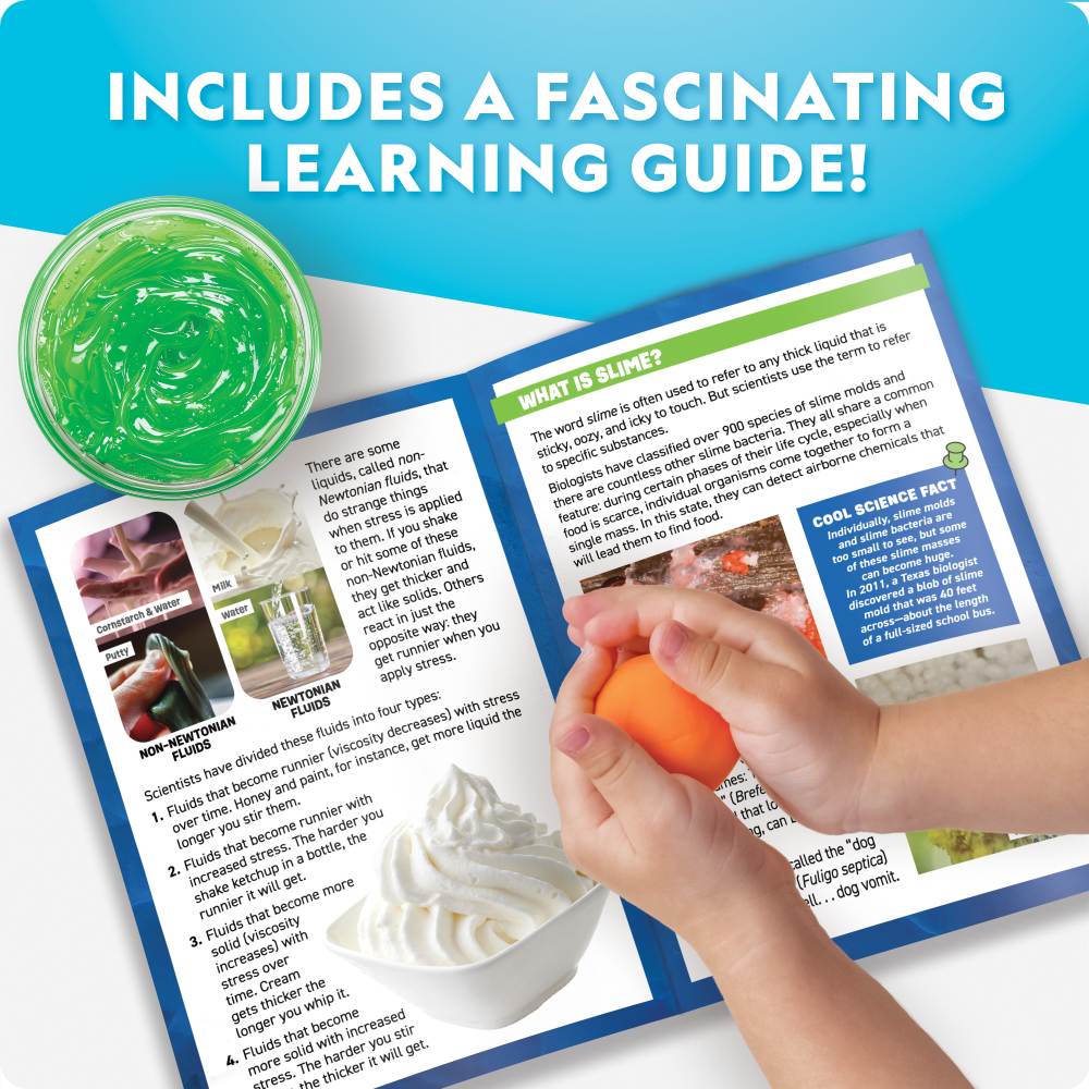 SET EDUCATIV EXPERIMENT DE CREARE SLIME SI PLASTILINA - NATIONAL GEOGRAPHIC (NG24729)