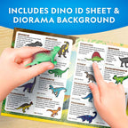 SET EDUCATIV CALENDAR DE CRACIUN DESCOPERA LUMEA PREISTORICA A DINOZAURILOR CU 24 DE SURPRIZE - NATIONAL GEOGRAPHIC (NG22862)