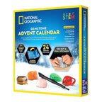 SET EDUCATIV CALENDAR DE CRACIUN DESCOPERA ROCI SI PIETRE PRETIOASE CU 24 DE SURPRIZE - NATIONAL GEOGRAPHIC (NG24101)