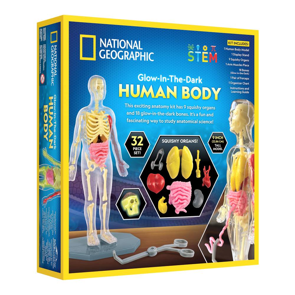 NATIONAL GEOGRAPHIC - HUMAN BODY SCIENCE CREATIVE KIT - NATIONAL GEOGRAPHIC (NG23050)