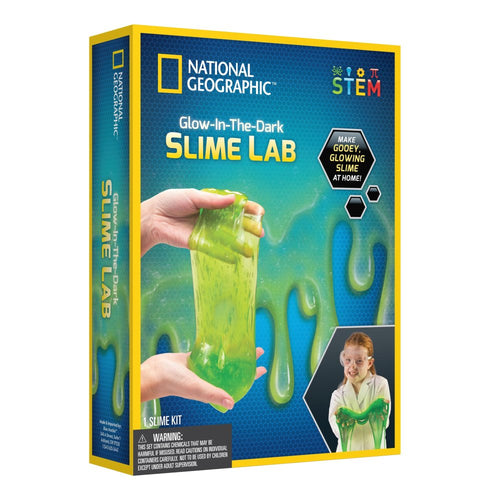 SET EDUCATIV LABORATORUL DE SLIME FOSFORESCENT - NATIONAL GEOGRAPHIC (NG29714)