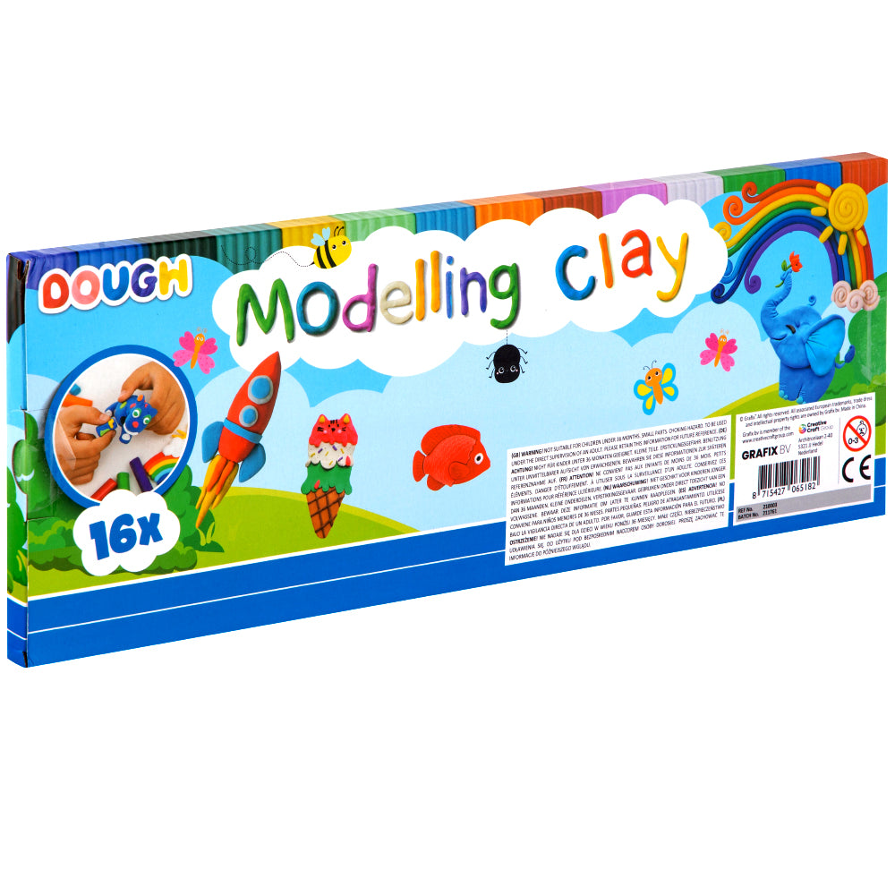 PLASTICIDE, SET 16 COLORS - GRAFIX (ST3X210003)