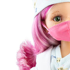 PAPUSA ESME, 32 CM, MEDIC VETERINAR - AMIGAS PROFESIONES - PAOLA REINA (ST4X4700)