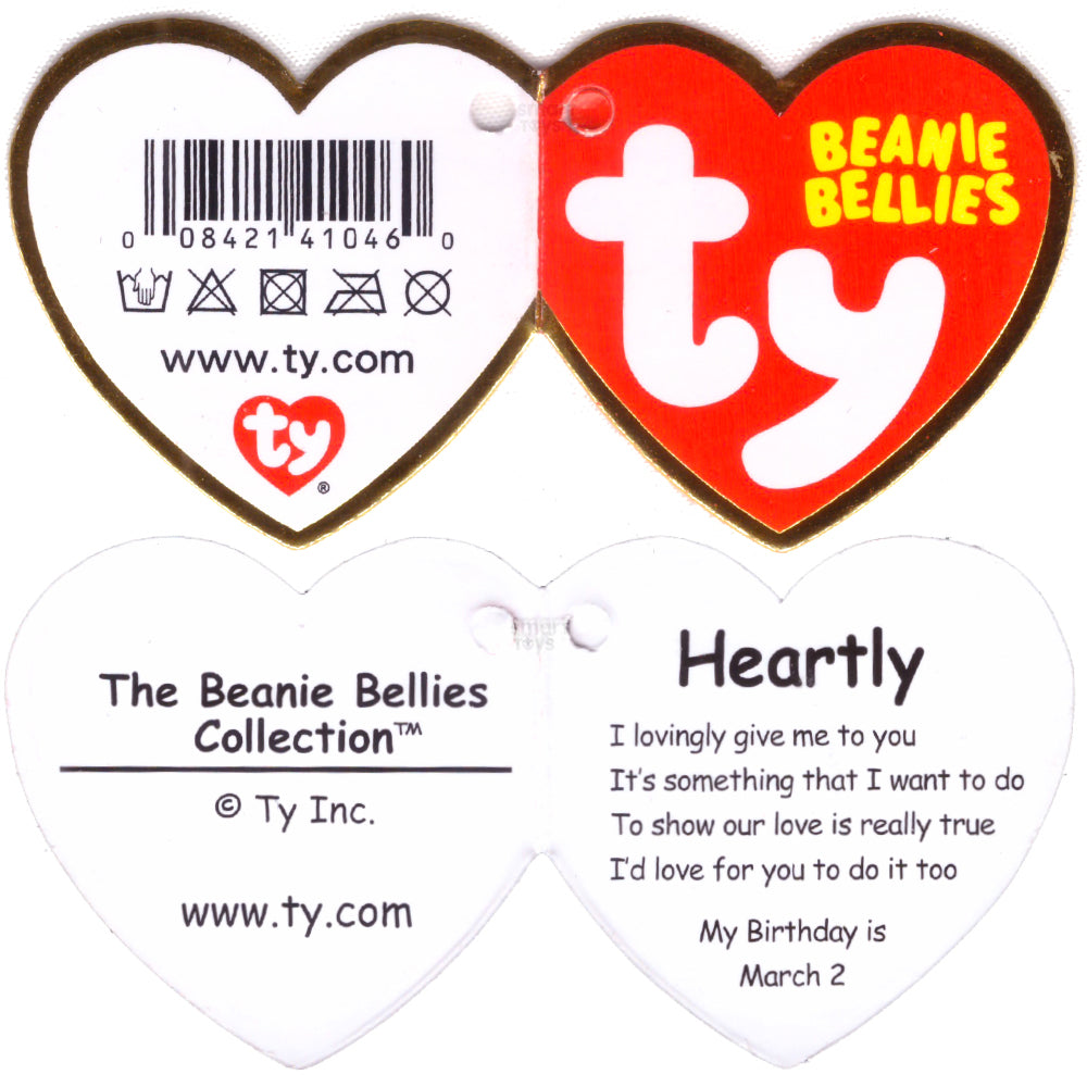 PLUS HEARTLY POODLE PUPPY (15 CM) - TY (ST9XTY41046)