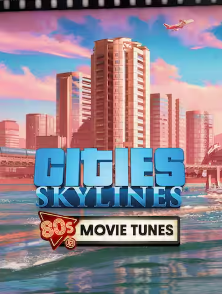 CITIES: SKYLINES - 80'S MOVIES TUNES (DLC) - PC - STEAM - MULTILANGUAGE - WORLDWIDE - Libelula Vesela - Jocuri video