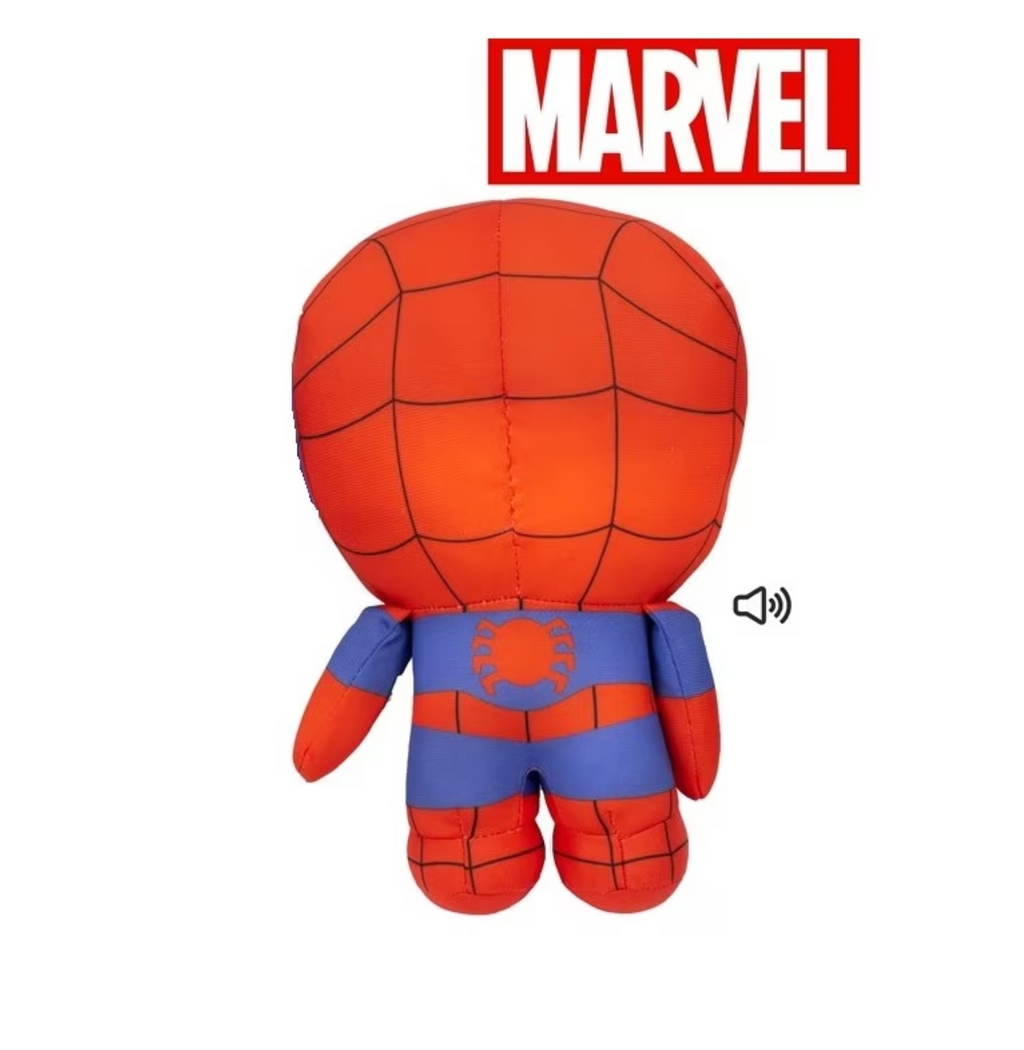 MARVEL - PLUS CU SUNETE, SPIDERMAN, 28 CM -  (MAR-9350-2-FO) - Libelula Vesela - Jucarii