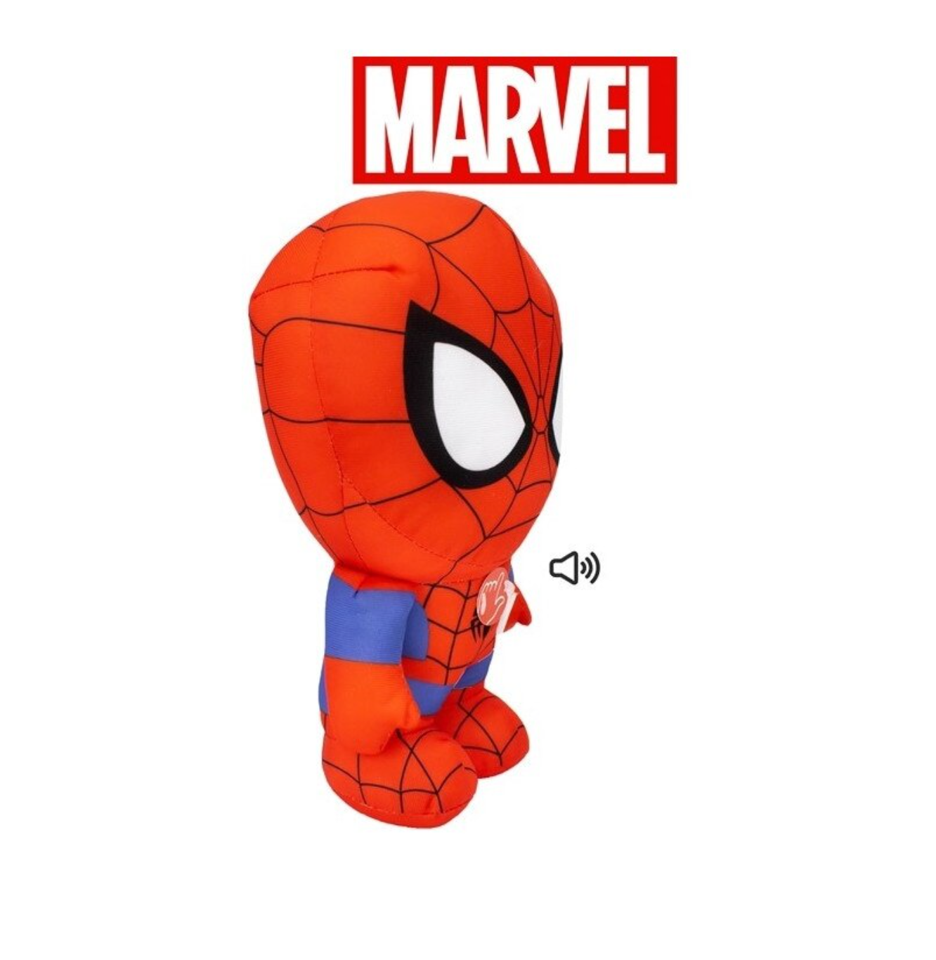 MARVEL - PLUS CU SUNETE, SPIDERMAN, 28 CM -  (MAR-9350-2-FO) - Libelula Vesela - Jucarii