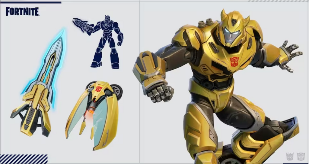 FORTNITE - TRANSFORMERS PACK + 1000 V-BUCKS - NINTENDO SWITCH - SWITCH - MULTILANGUAGE - EU - Libelula Vesela - Jocuri video