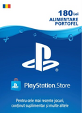 PLAYSTATION NETWORK CARD 180 RON (ROMANIA) - PSN - PLAYSTATION - MULTILANGUAGE - EU - Libelula Vesela - Jocuri video