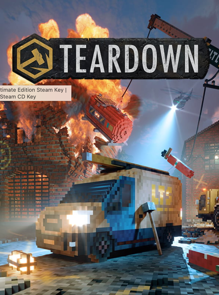 TEARDOWN - PC - STEAM - MULTILANGUAGE - EU - Libelula Vesela - Jocuri video