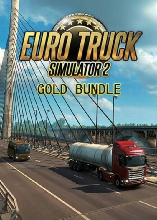 EURO TRUCK SIMULATOR 2 GOLD BUNDLE - PC - STEAM - MULTILANGUAGE - EU - Libelula Vesela - Jocuri video