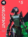 VALORANT 5 EUR - OFFICIAL WEBSITE - PC - MULTILANGUAGE - EU