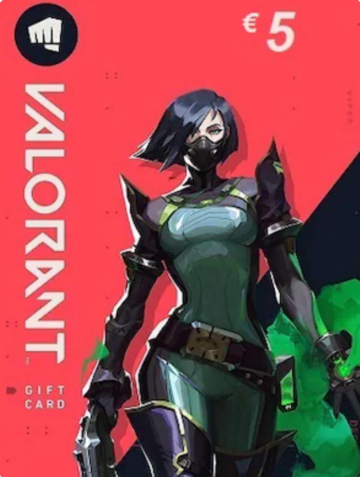 VALORANT 5 EUR - OFFICIAL WEBSITE - PC - MULTILANGUAGE - EU