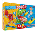 PLASTYLINE CROCODILE AT THE DENTIST, FOR CHILDREN, 4 X 56 G, VARIOUS COLORS - GLOBO KIDEA (GL40871)