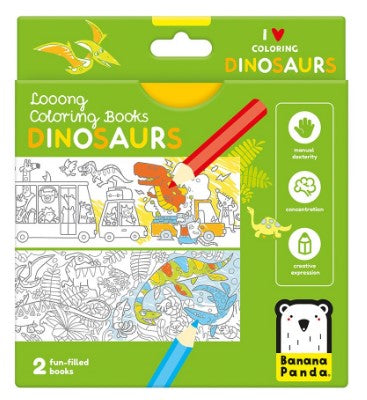 CARTE DE COLORAT SI TRASAT LINII PENTRU COPII  - BANANA PANDA (BP50160)