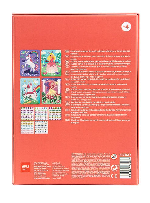 JOC CREATIV MOZAIC DE DIAMANTE, 4 COLI - APLI (APL17927)