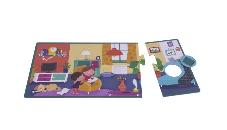 PUZZLE XL - CASA MEA, SET 4 PUZZLE - APLI (APL17894)