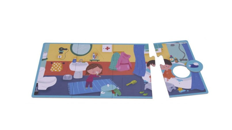 PUZZLE XL - CASA MEA, SET 4 PUZZLE - APLI (APL17894)