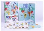 JOC MAGNETIC - HARTA LUMII, 40 PIESE - APLI (APL16494)