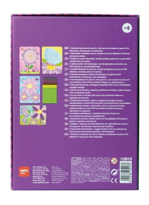JOC EVA MOZAIC, FOAM, TEMA PRIMAVARA, 8 COLI - APLI (APL13913)