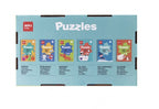 COLECTIE BIBLIOTECA SET 6 PUZZLE-URI, 24 PIESE - APLI (APL13856)