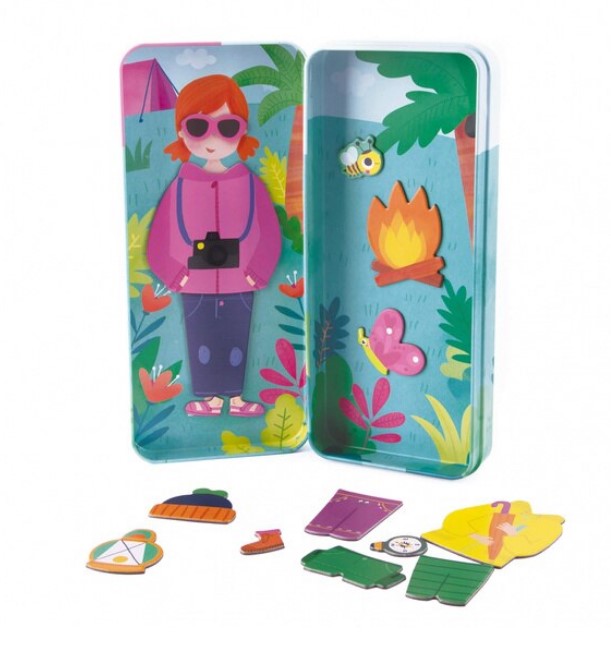 PUZZLE MAGNETIC 35 PIESE, MULTICOLOR - APLI (APL18908)