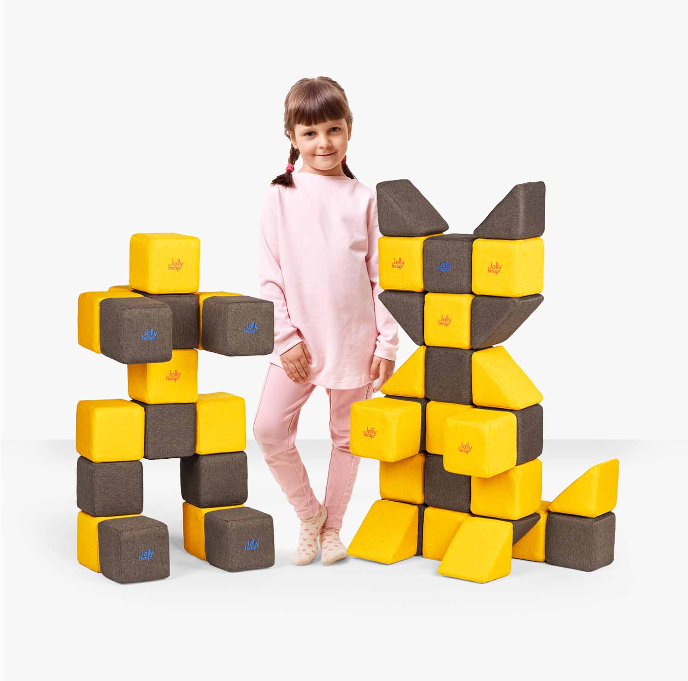 SET MEDIU - 50 BLOCURI MAGNETICE MOI - 1-99 ANI - JOLLYHEAP