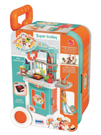 KITCHEN SET IN A SUITCASE, WITH SOUNDS AND LIGHTS RS TOYS - RS TOYS (RS11705)
