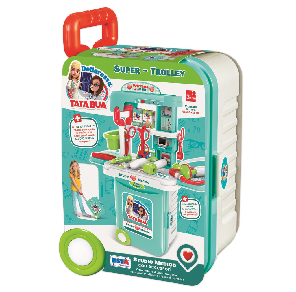 MEDICAL CABINET SET IN A SUITCASE - RS TOYS (RS11706)