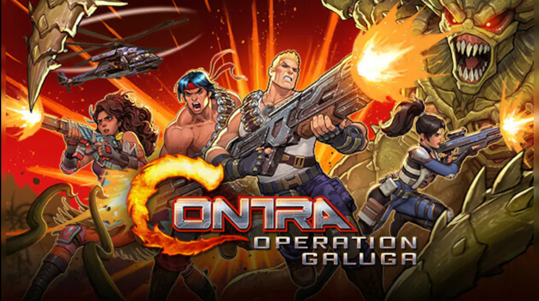 CONTRA: OPERATION GALUGA - NINTENDO SWITCH - MULTILANGUAGE - EU