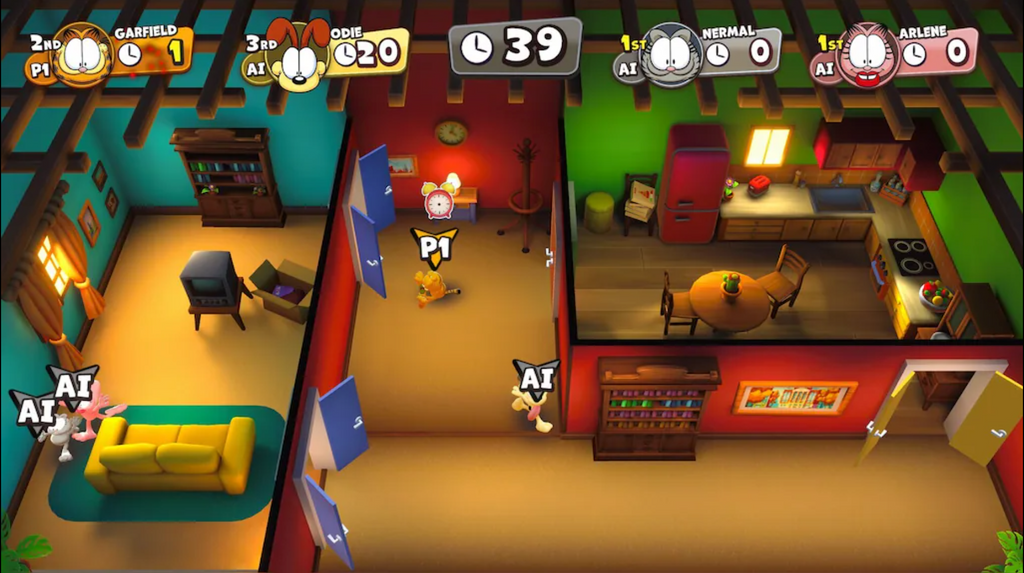 GARFIELD: LASAGNA PARTY - NINTENDO SWITCH - MULTILANGUAGE - EU