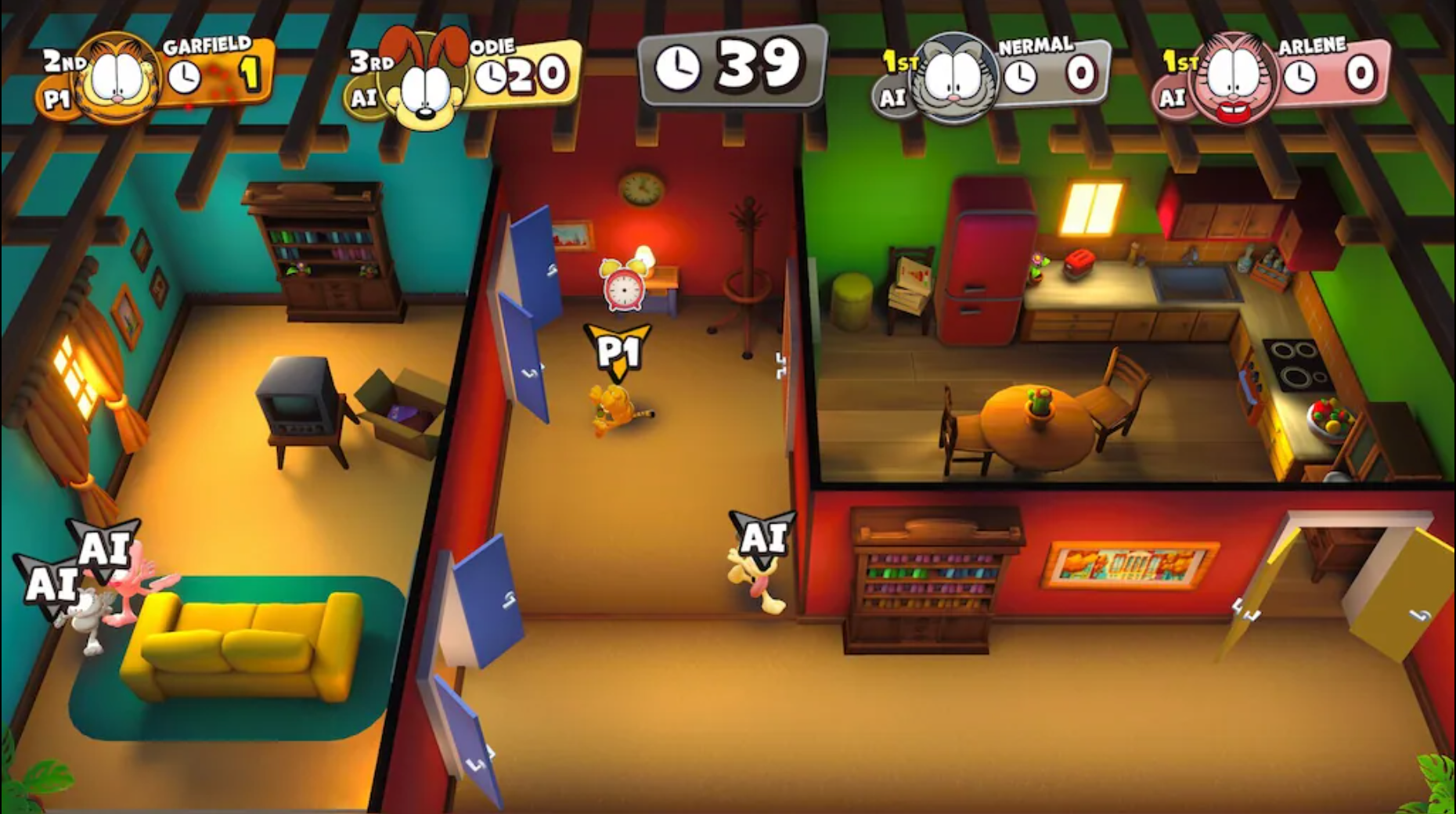 GARFIELD: LASAGNA PARTY - NINTENDO SWITCH - MULTILANGUAGE - EU