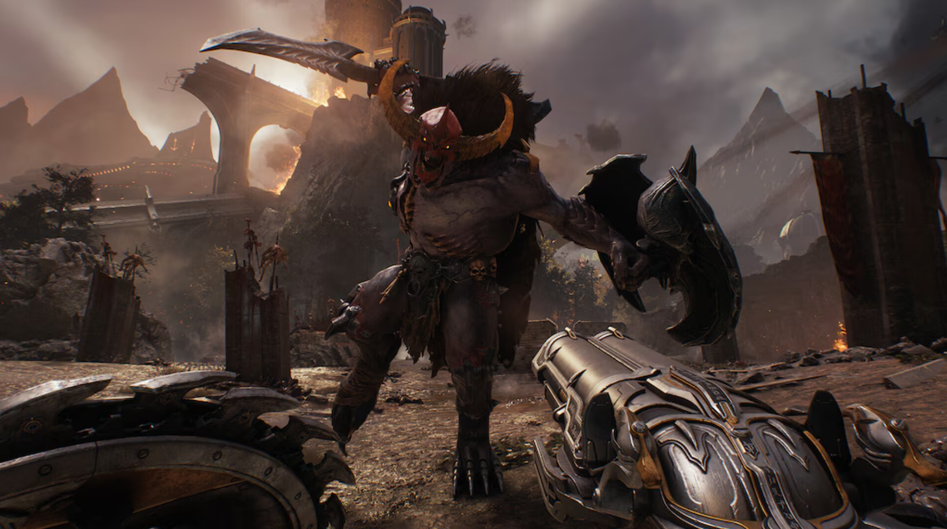 DOOM: THE DARK AGES PREMIUM EDITION - PC / XBOX SERIES - MICROSOFT STORE - MULTILANGUAGE - WORLDWIDE