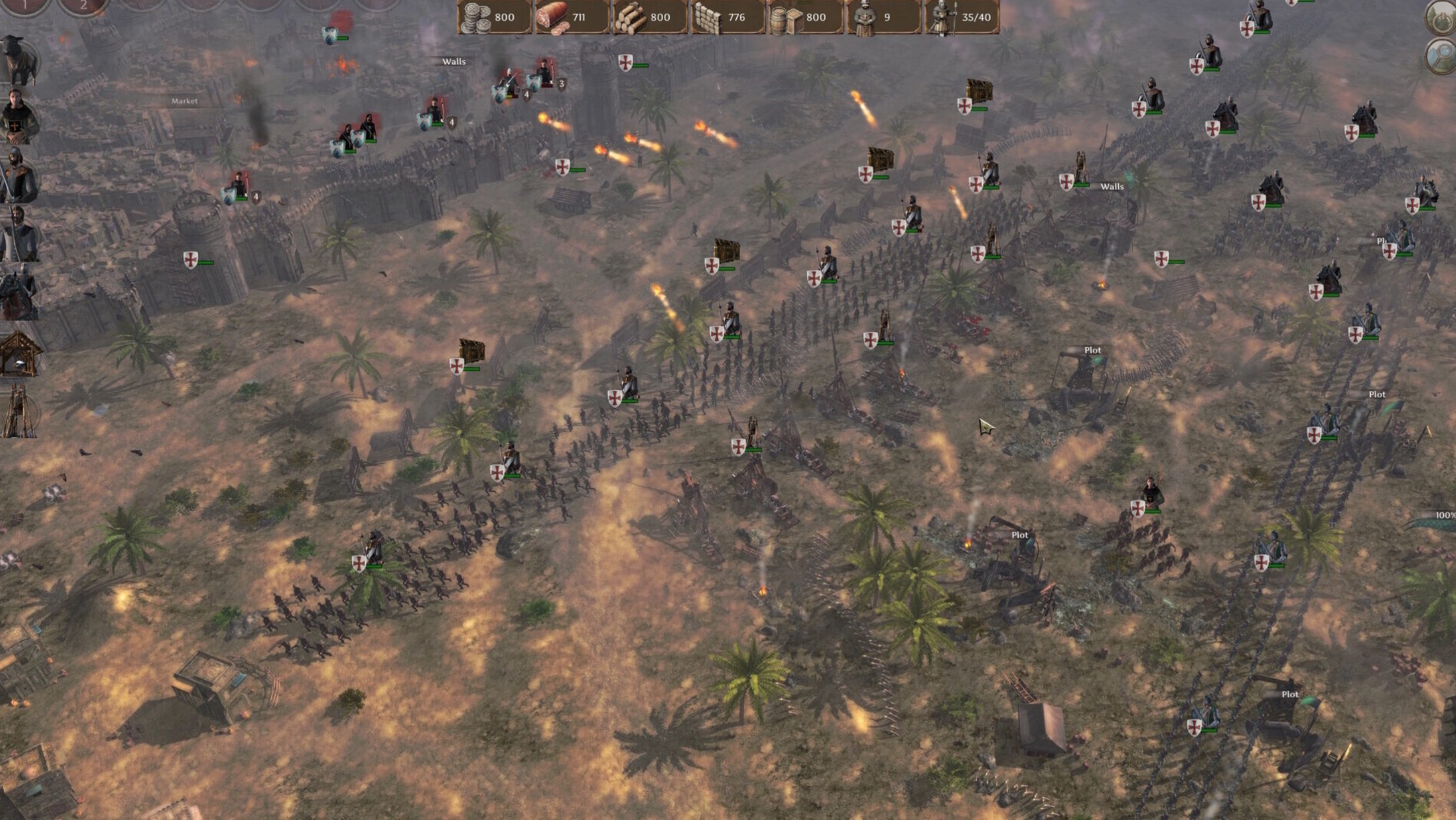 KNIGHTS OF THE CRUSADES (EARLY ACCESS) - PC - STEAM - MULTILANGUAGE - WORLDWIDE