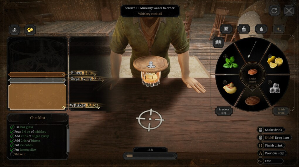 SALOON SIMULATOR - PC - STEAM - MULTILANGUAGE - WORLDWIDE