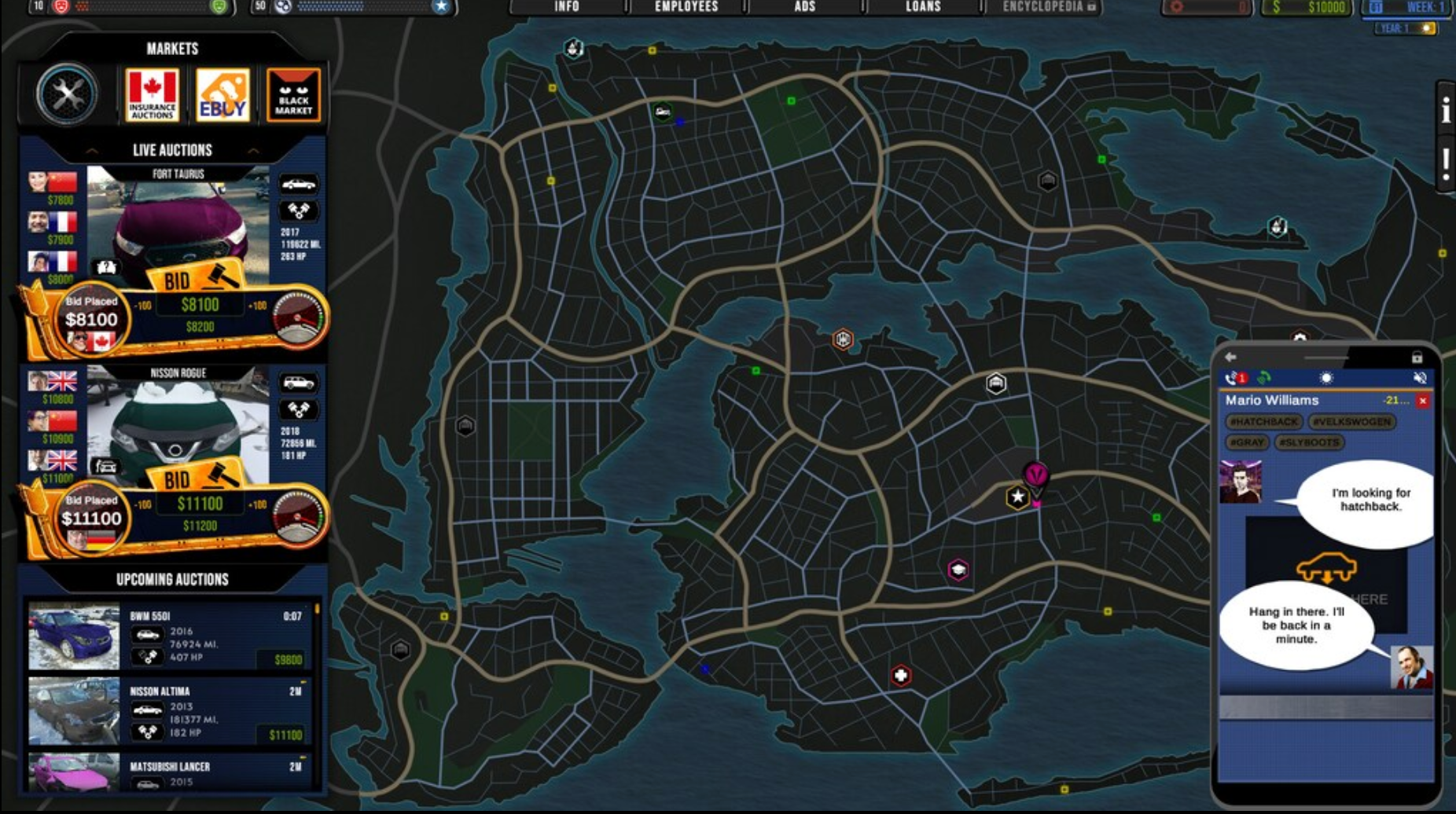 CAR TRADER SIMULATOR - PC - STEAM - MULTILANGUAGE - WORLDWIDE