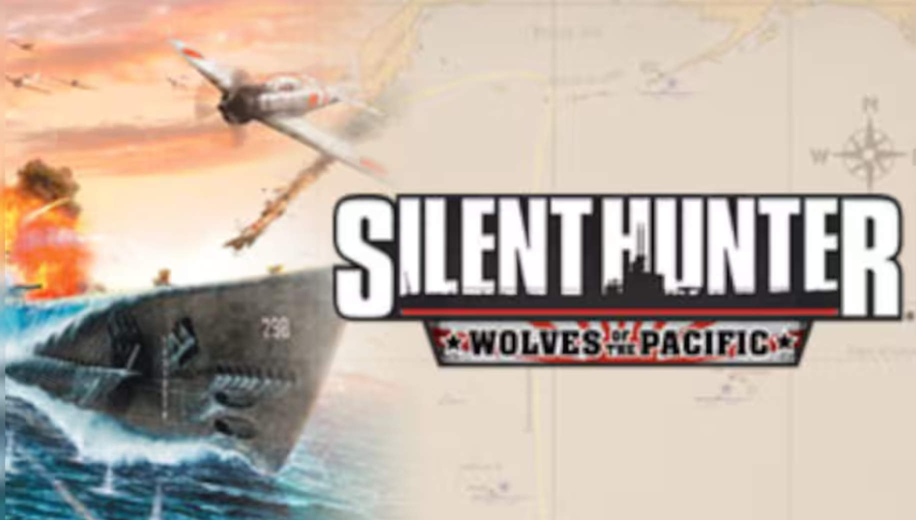 SILENT HUNTER 4: WOLVES OF THE PACIFIC - PC - UBISOFT CONNECT - MULTILANGUAGE - WORLDWIDE