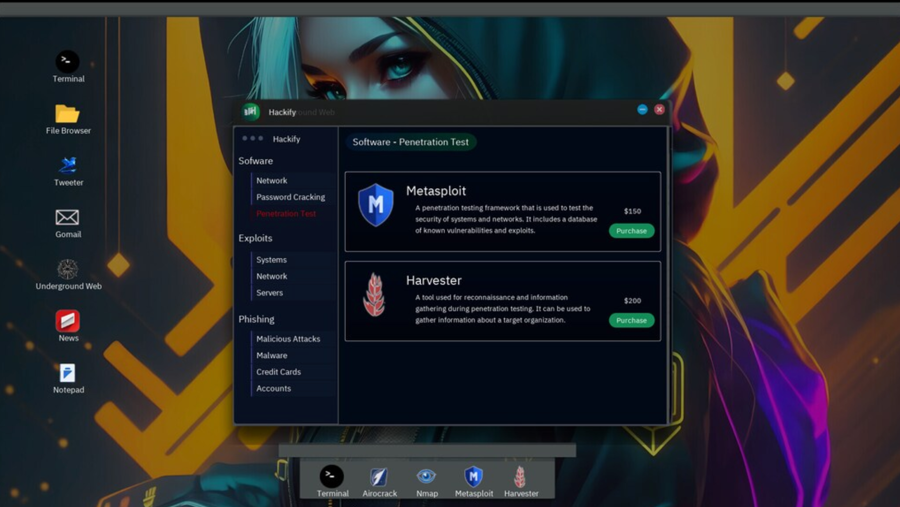 ANONYMOUS HACKER SIMULATOR - PC - STEAM - MULTILANGUAGE - WORLDWIDE