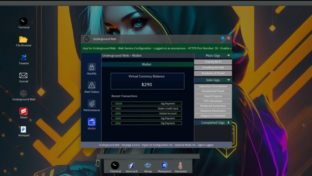ANONYMOUS HACKER SIMULATOR - PC - STEAM - MULTILANGUAGE - WORLDWIDE