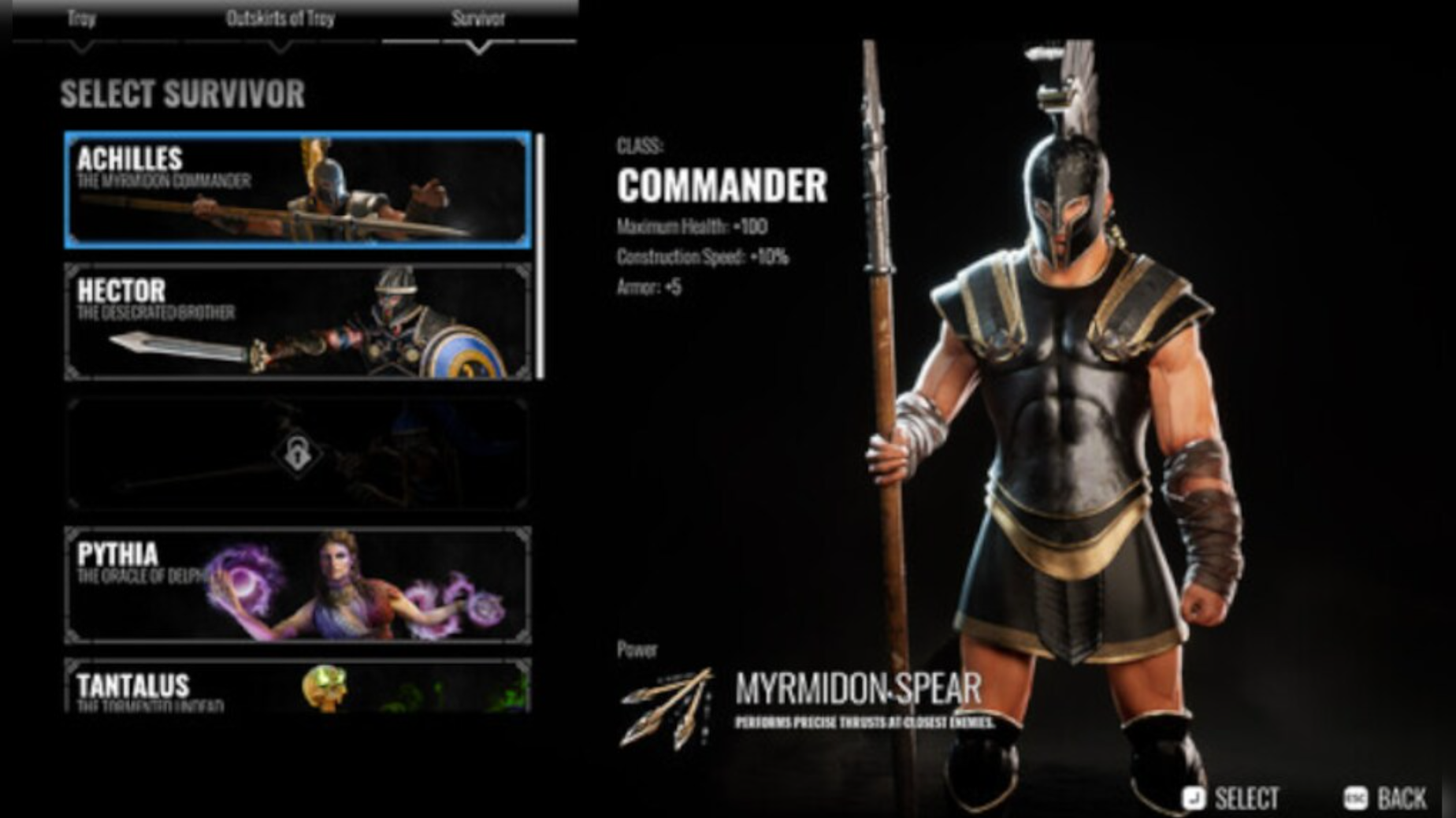 ACHILLES: SURVIVOR - PC - STEAM - MULTILANGUAGE - WORLDWIDE