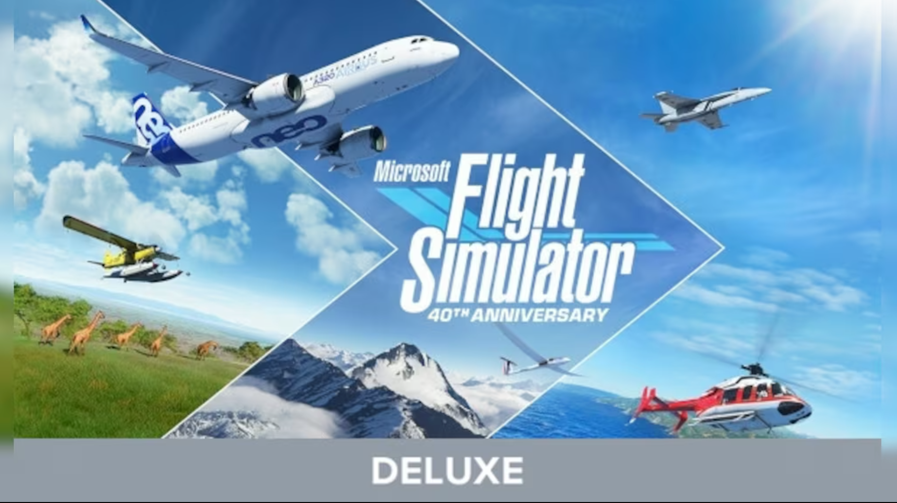 MICROSOFT FLIGHT SIMULATOR: DELUXE 40TH ANNIVERSARY EDITION - PC - MICROSOFT STORE - MULTILANGUAGE - WORLDWIDE