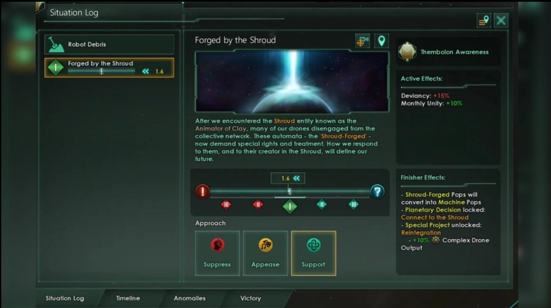 STELLARIS - SHADOWS OF THE SHROUD (DLC) - PC - STEAM - MULTILANGUAGE - WORLDWIDE