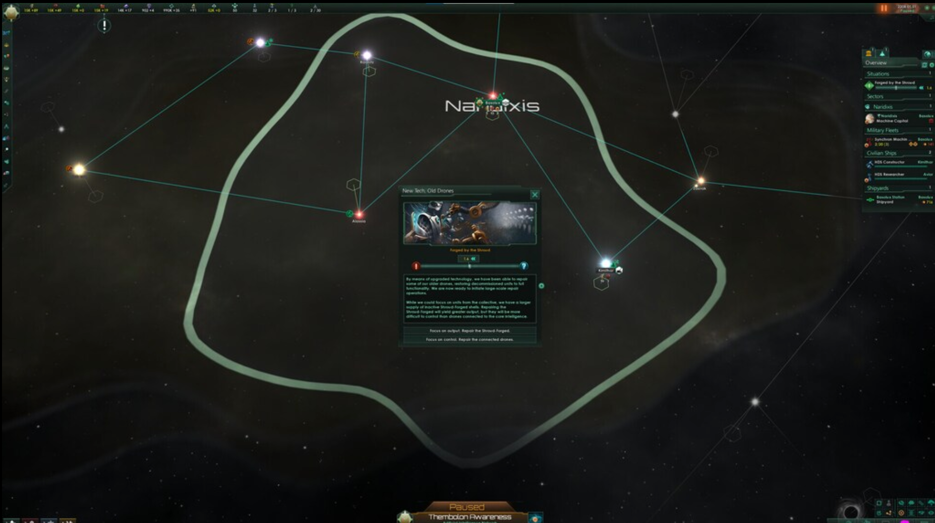 STELLARIS - SHADOWS OF THE SHROUD (DLC) - PC - STEAM - MULTILANGUAGE - WORLDWIDE