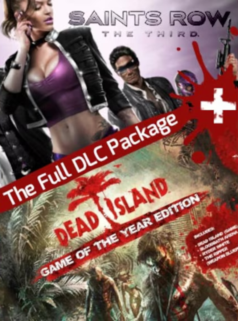 DEAD ISLAND GOTY AND SAINTS ROW: THE THIRD - THE FULL PACKAGE (DLC) - PC - STEAM - MULTILANGUAGE - WORLDWIDE