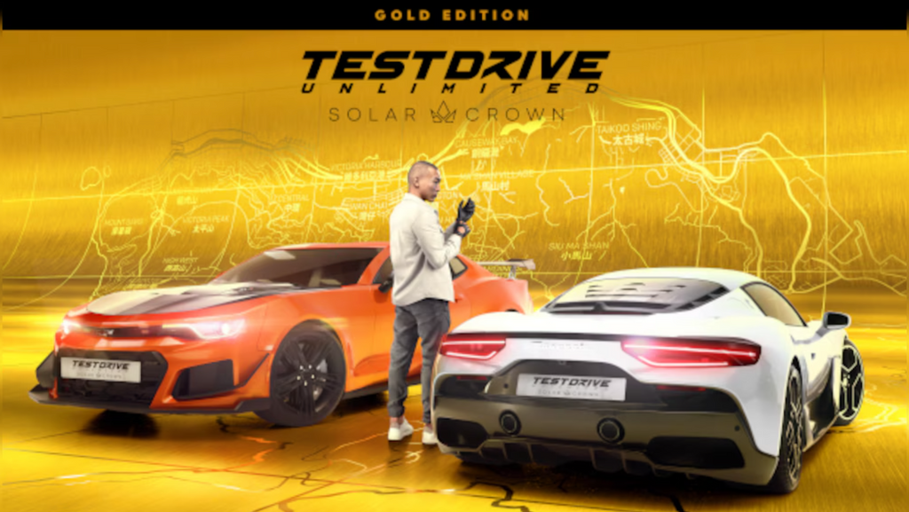 TEST DRIVE UNLIMITED SOLAR CROWN (GOLD EDITION) - PC - STEAM - MULTILANGUAGE - EU